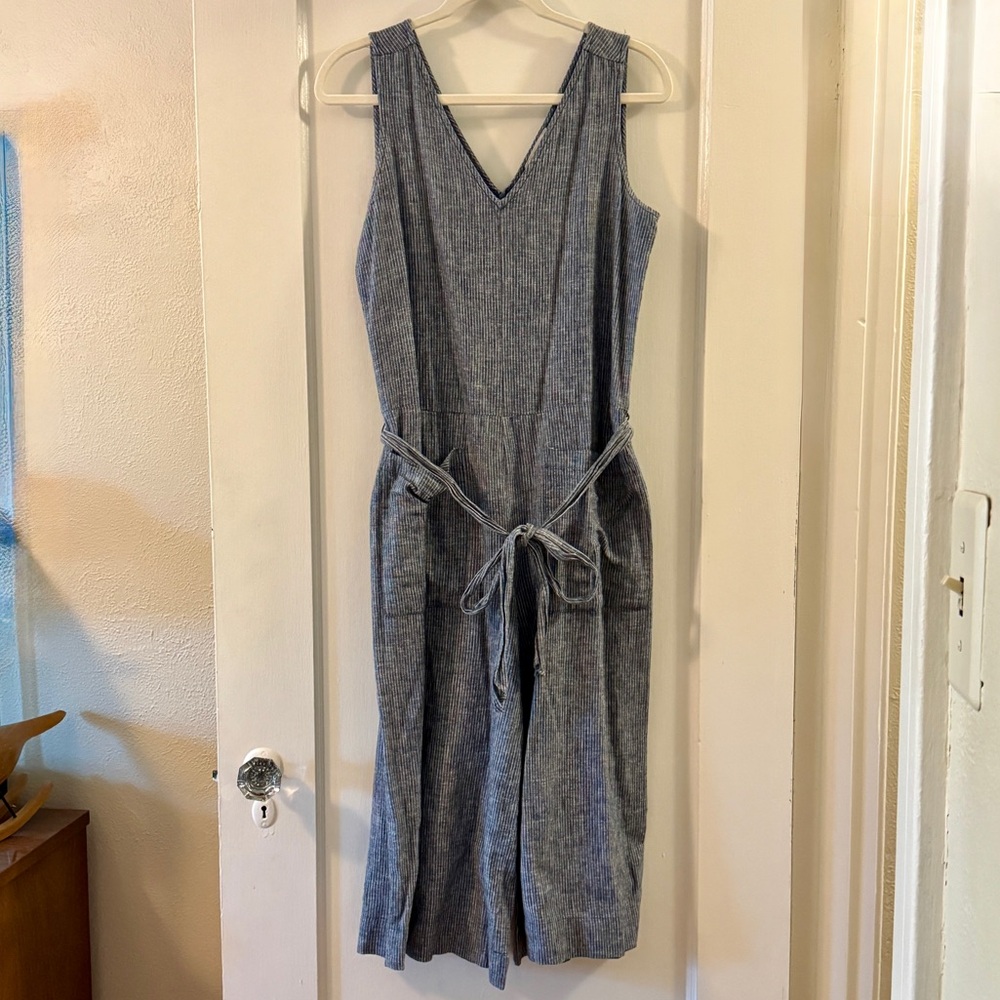 Beachlunchlounge Railroad Stripe Jumpsuit